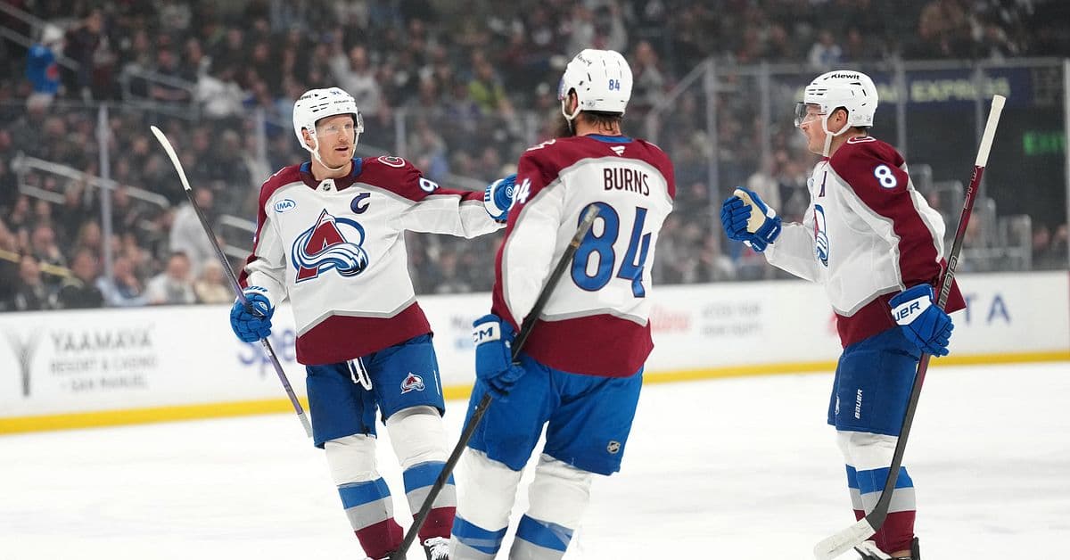 Gabriel Landeskog avgörande i Colorados seger mot Los Angeles